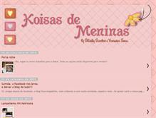 Tablet Screenshot of blogkoisasdemenina.blogspot.com