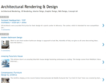 Tablet Screenshot of 3darchitecturaldesign.blogspot.com