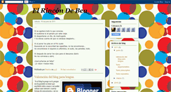 Desktop Screenshot of elriincondebea.blogspot.com