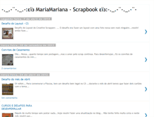 Tablet Screenshot of mariamarianascrap.blogspot.com