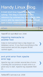 Mobile Screenshot of handylinux.blogspot.com