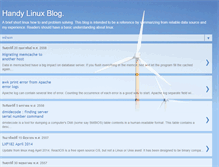 Tablet Screenshot of handylinux.blogspot.com