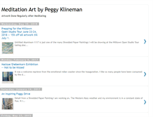 Tablet Screenshot of meditationartbypeggyklineman.blogspot.com