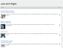 Tablet Screenshot of justaintright.blogspot.com