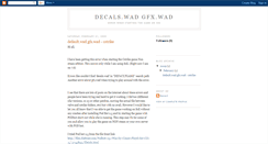 Desktop Screenshot of decalswad.blogspot.com