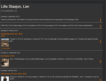 Tablet Screenshot of lillestasjon.blogspot.com
