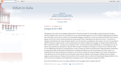 Desktop Screenshot of italiarifiuti.blogspot.com