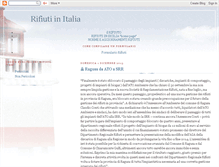 Tablet Screenshot of italiarifiuti.blogspot.com