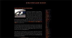 Desktop Screenshot of kimsinclairblogs.blogspot.com