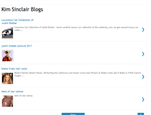 Tablet Screenshot of kimsinclairblogs.blogspot.com