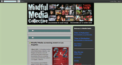 Desktop Screenshot of mindfulmediacollective.blogspot.com