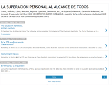 Tablet Screenshot of desarrollo-personal.blogspot.com