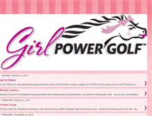 Tablet Screenshot of girlpowergolf.blogspot.com