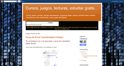 Desktop Screenshot of cursos-estudiar-gratis.blogspot.com