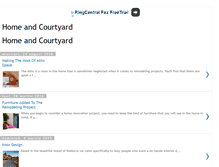Tablet Screenshot of homeandcourtyard.blogspot.com