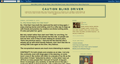 Desktop Screenshot of caution-blind-driver.blogspot.com