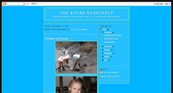 Desktop Screenshot of kolbofam.blogspot.com