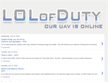 Tablet Screenshot of lol-of-duty.blogspot.com