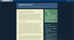 Desktop Screenshot of deadrockstarssell.blogspot.com