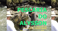 Desktop Screenshot of pescariadoalysson.blogspot.com