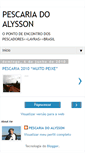 Mobile Screenshot of pescariadoalysson.blogspot.com