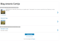 Tablet Screenshot of blogcortijoae.blogspot.com
