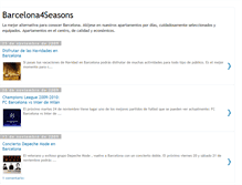 Tablet Screenshot of barcelona4seasons.blogspot.com