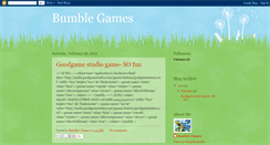 Desktop Screenshot of bumblegames.blogspot.com