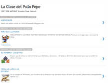 Tablet Screenshot of laclasedelpollopepe.blogspot.com