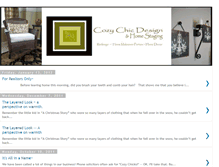 Tablet Screenshot of cozychicdesign.blogspot.com