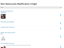 Tablet Screenshot of newmotorcyclemodificationtringle.blogspot.com