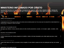 Tablet Screenshot of evangelistamarianojunior.blogspot.com