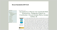 Desktop Screenshot of micronclexsaunders2011qabase.blogspot.com