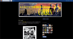 Desktop Screenshot of laleyendaderichardcorben.blogspot.com