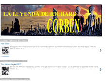 Tablet Screenshot of laleyendaderichardcorben.blogspot.com