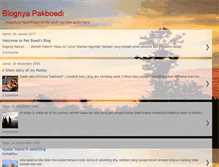 Tablet Screenshot of pakboedi.blogspot.com