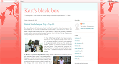 Desktop Screenshot of kartsblackbox.blogspot.com