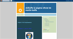 Desktop Screenshot of delbuffa.blogspot.com