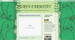 Desktop Screenshot of nurfafarmstay.blogspot.com