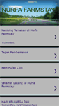 Mobile Screenshot of nurfafarmstay.blogspot.com