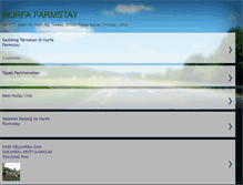 Tablet Screenshot of nurfafarmstay.blogspot.com