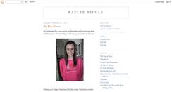 Desktop Screenshot of kayleenicolelyman.blogspot.com