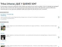 Tablet Screenshot of identidades-tribusurbanas.blogspot.com