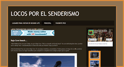 Desktop Screenshot of locosporelsenderismo.blogspot.com