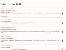 Tablet Screenshot of enitenvituttaakaikki.blogspot.com