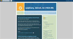 Desktop Screenshot of epiphanyparish.blogspot.com