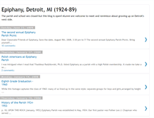 Tablet Screenshot of epiphanyparish.blogspot.com