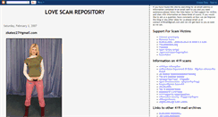 Desktop Screenshot of lovescams.blogspot.com