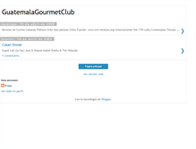 Tablet Screenshot of guatemalagourmetclub.blogspot.com