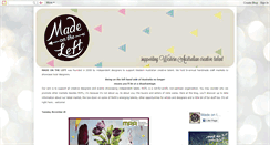Desktop Screenshot of madeontheleft.blogspot.com